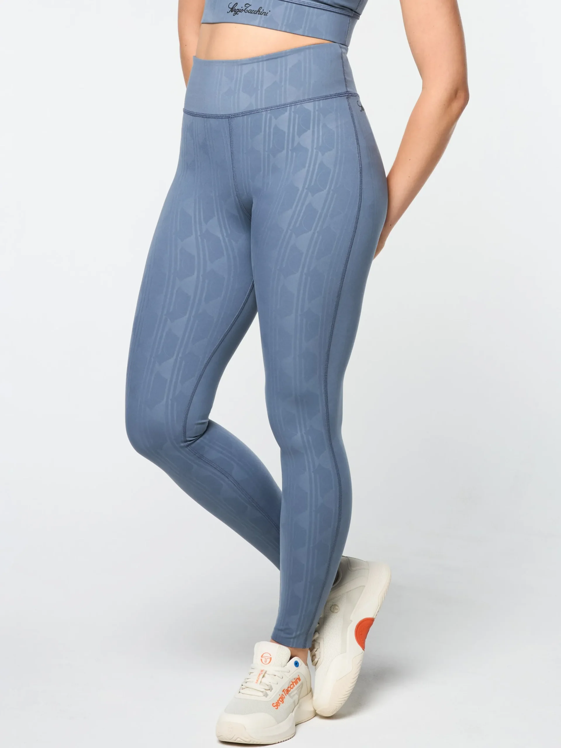 Viano Printed Leggings- Grisaille