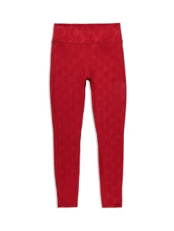 Viano Printed Leggings- Sun Dried Tomato