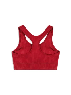 Viano Printed Sports Bra- Sun Dried Tomato