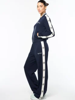 Women's Bussola Track Jacket- Maritime Blue