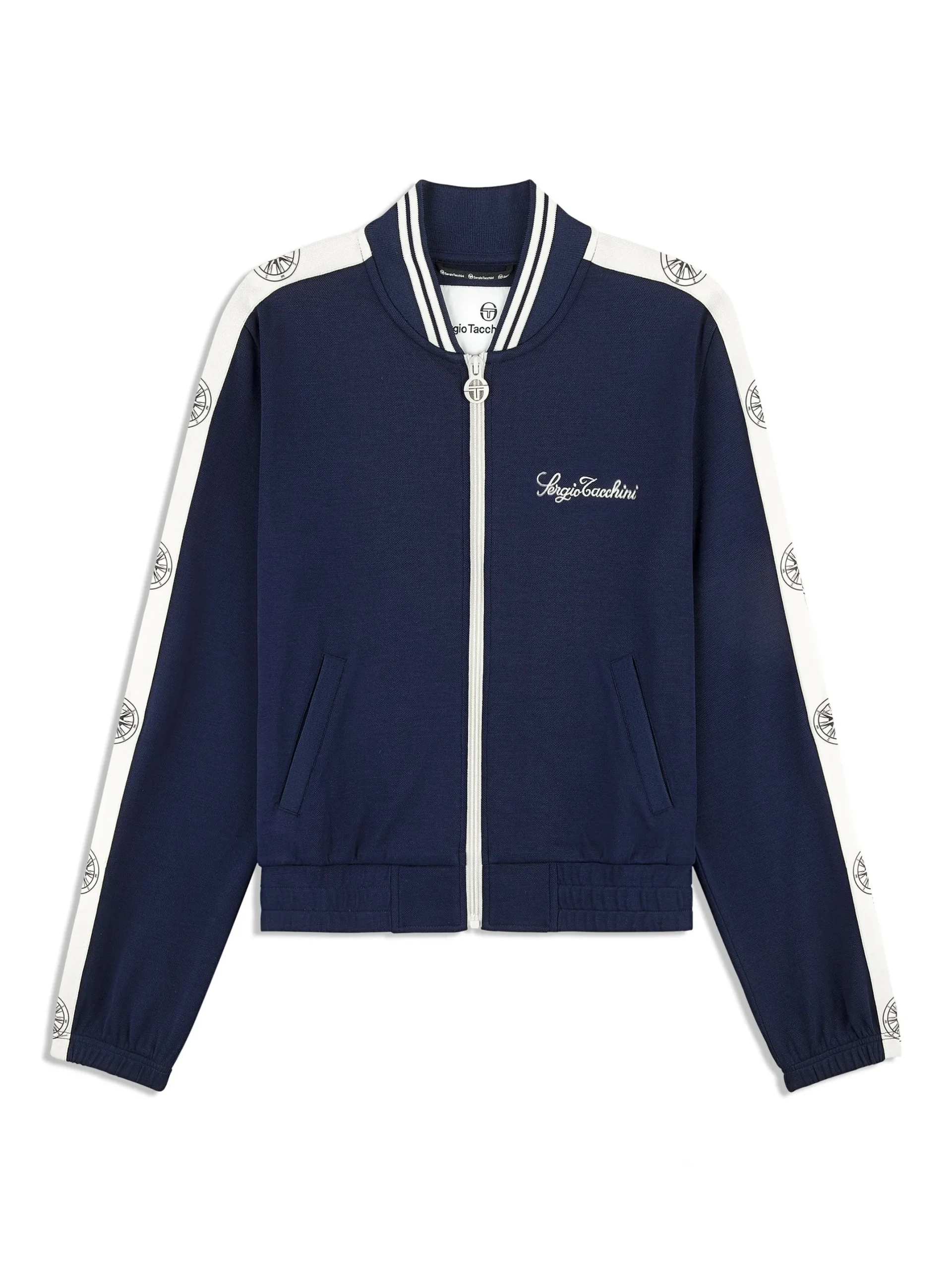 Women's Bussola Track Jacket- Maritime Blue