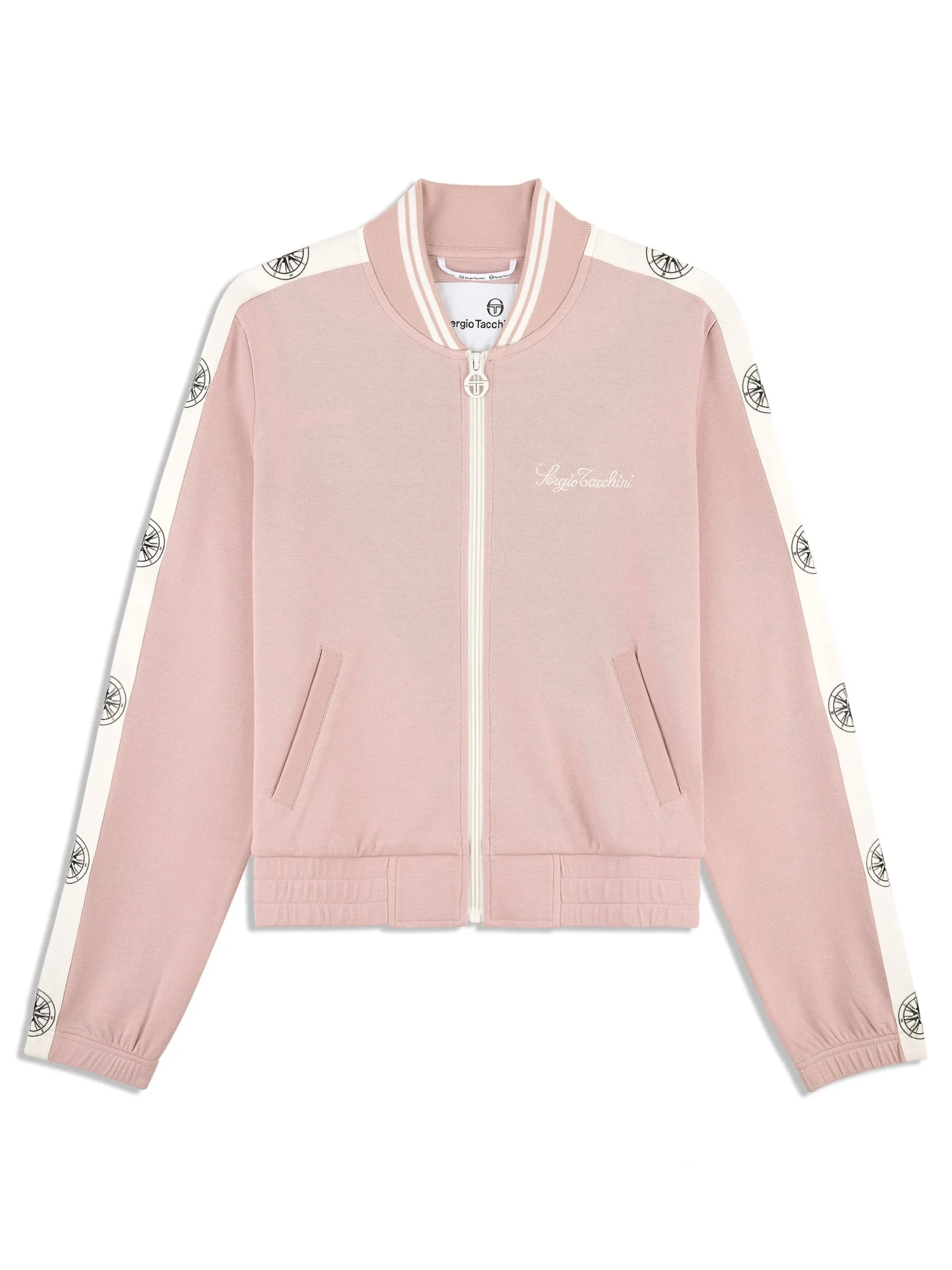 Women's Bussola Track Jacket- Pale Mauve