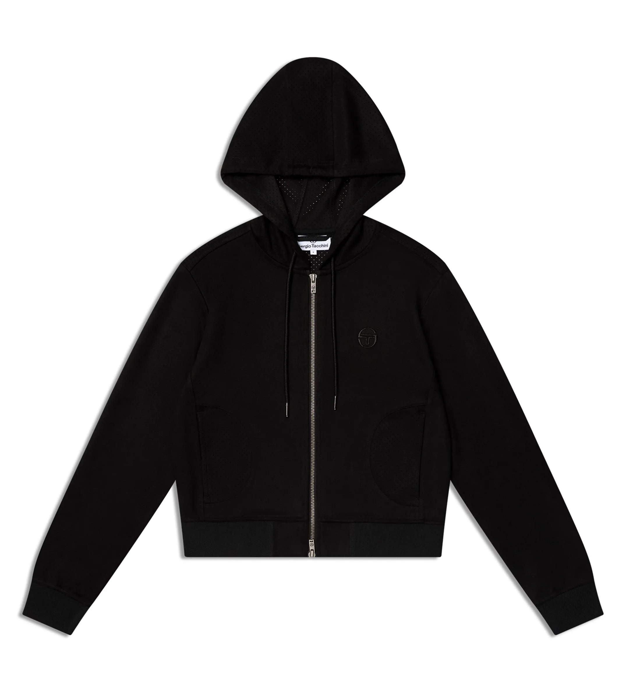 Women's Camoscio Hoodie- Black Beauty