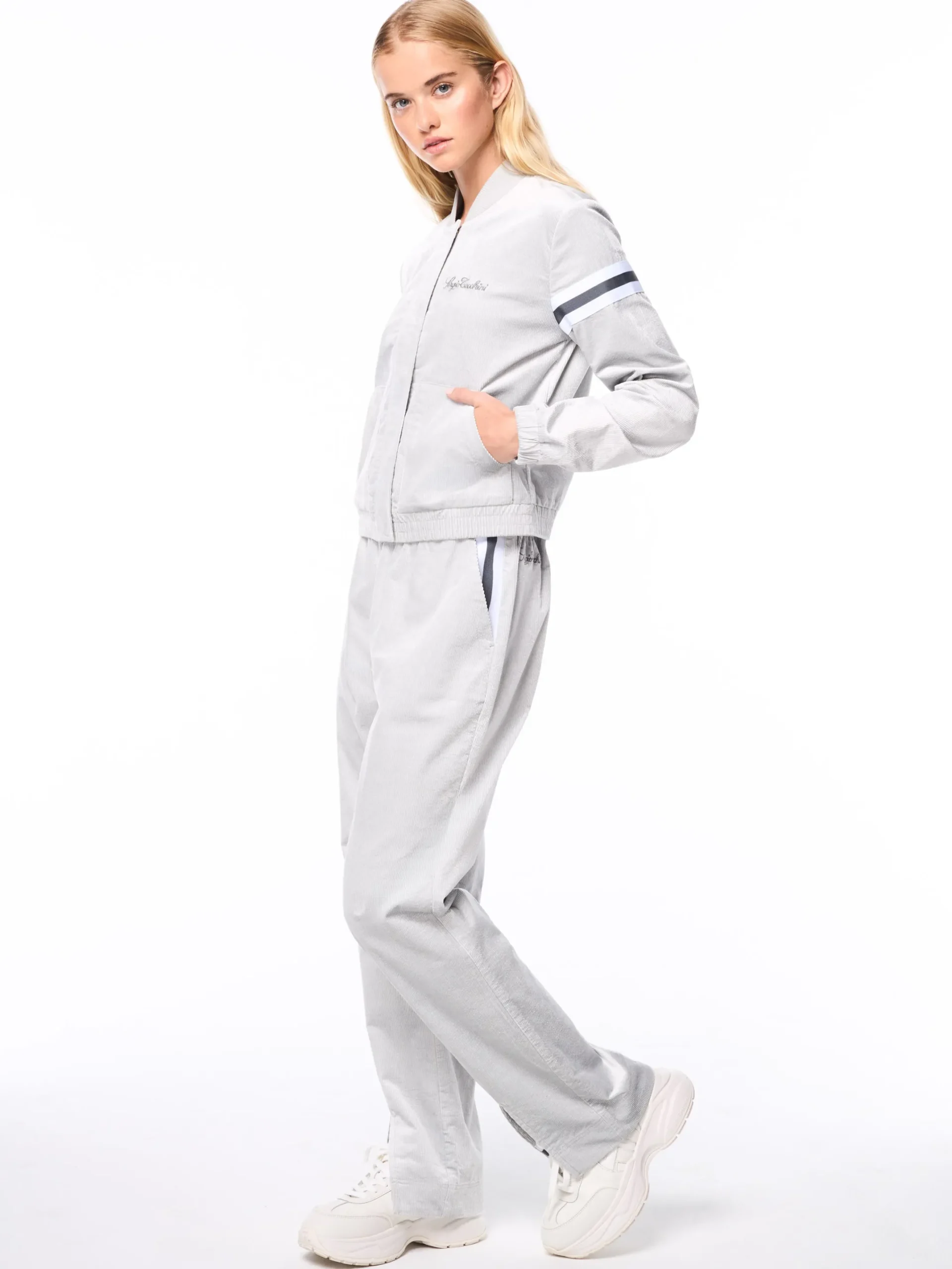 Women's Cordurato Track Jacket- Quiet Shade