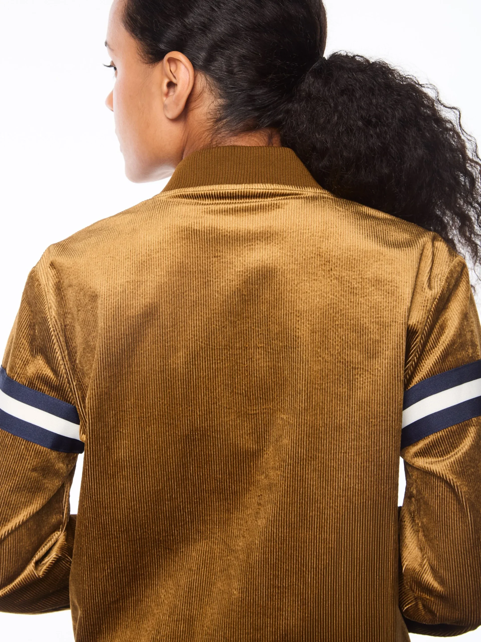 Women's Cordurato Track Jacket- Bronze Brown