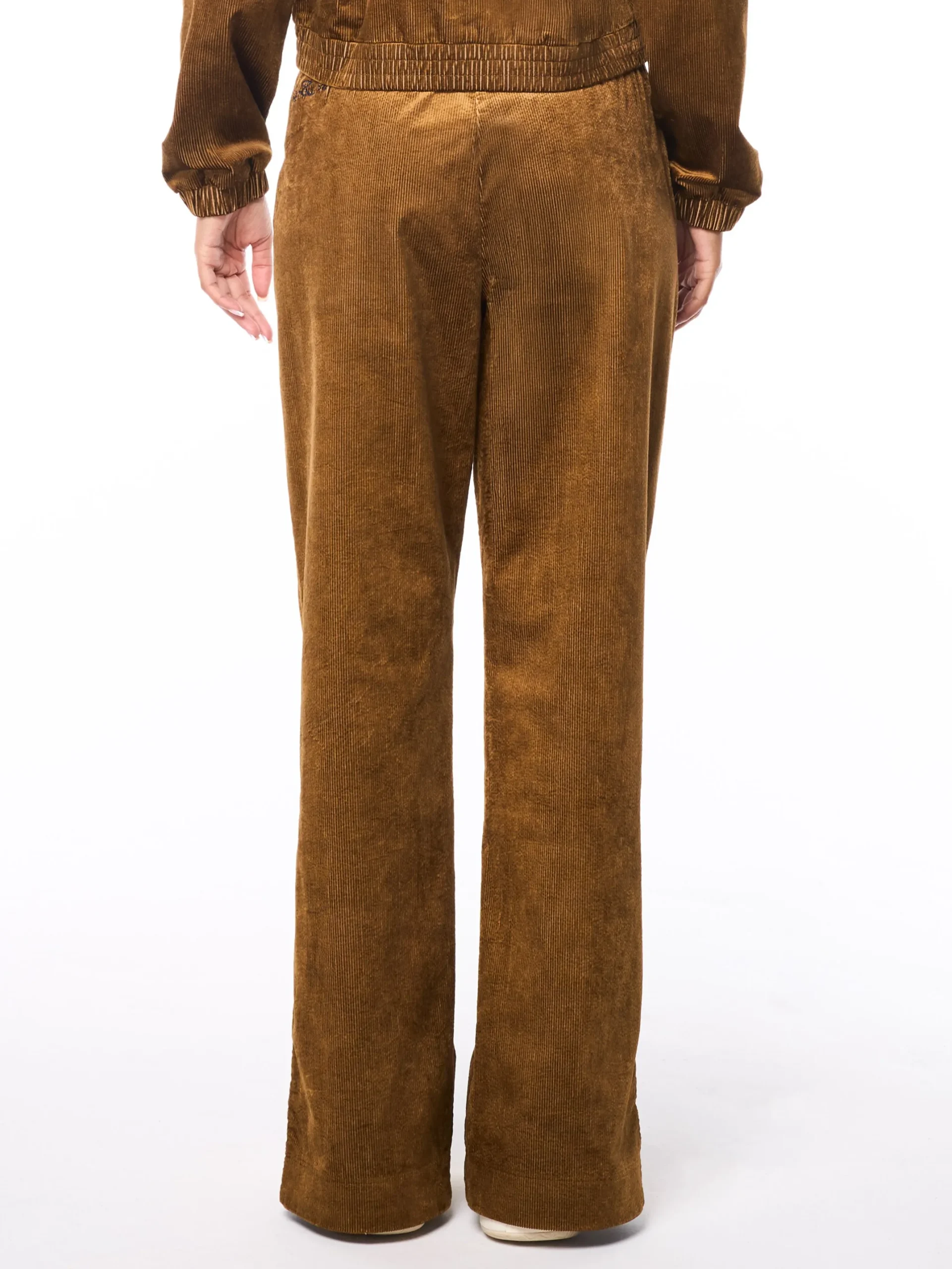 Women's Cordurato Track Pant- Bronze Brown