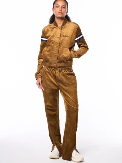 Women's Cordurato Track Pant- Bronze Brown