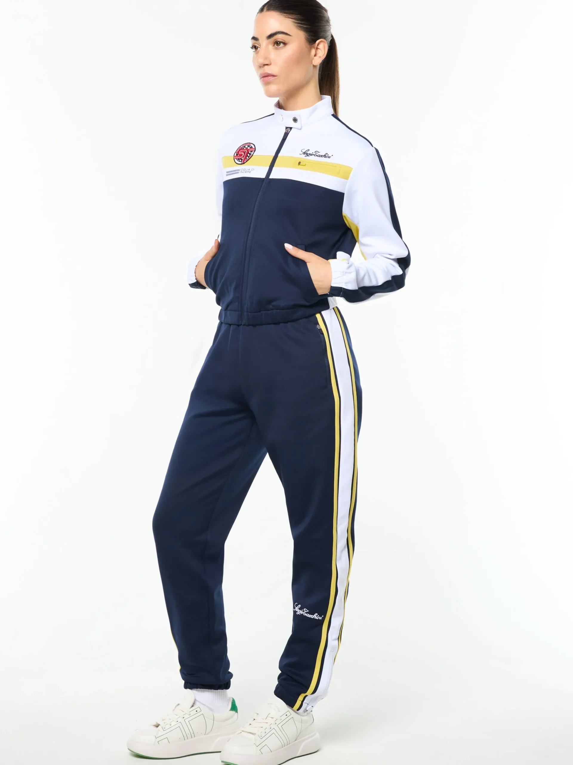 Women's Corsa Track Jacket- Maritime Blue