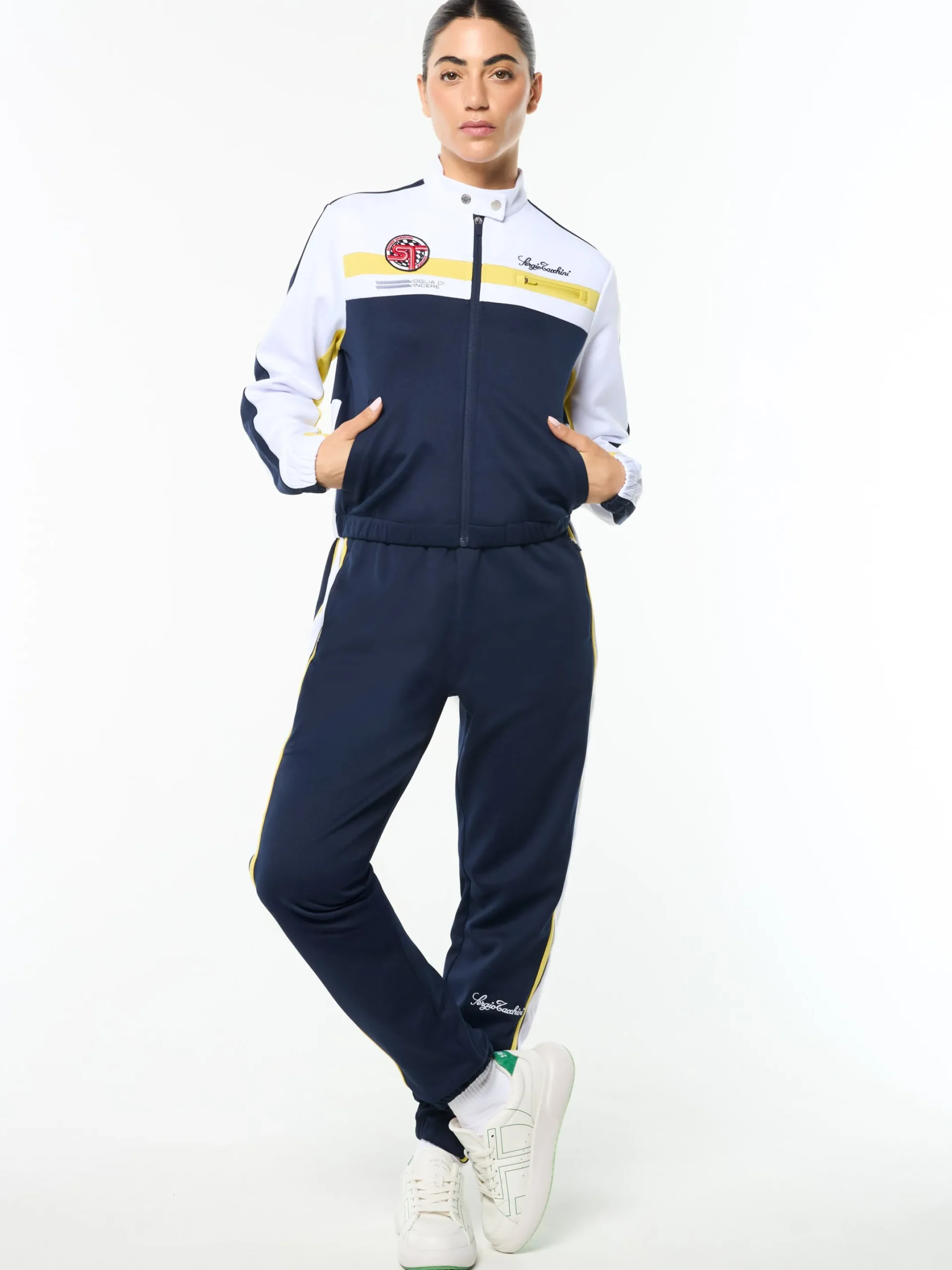 Women's Corsa Track Jacket- Maritime Blue