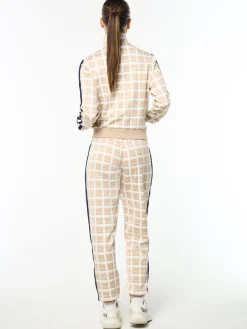 Women's Damarindo Check Track Jacket- Humus