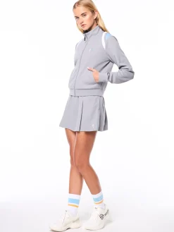 Women's Eredita Track Jacket-Sleet
