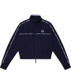 Women's Lioni Track Jacket- Maritime Blue