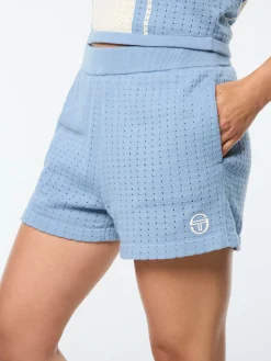 Zola Knit Short- Faded Denim